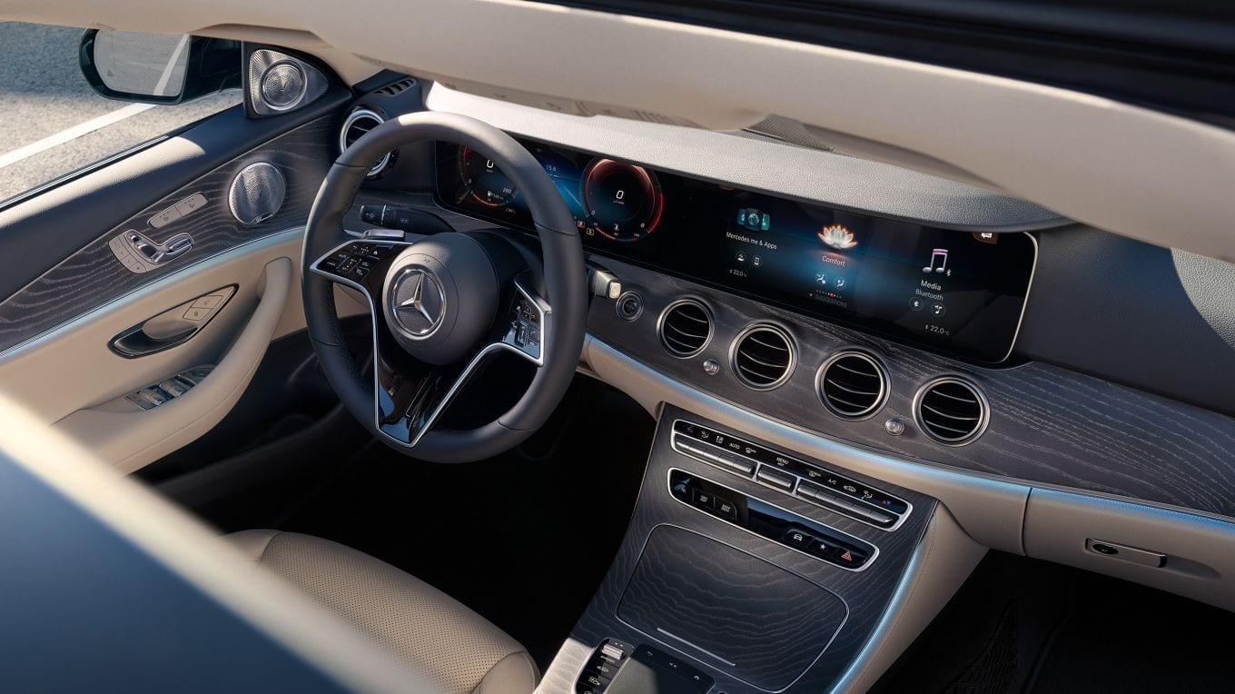 Mercedes Clase E diseño interior