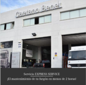 Servicio de talleres de Mecánica y mantenimiento - Caetano Benet